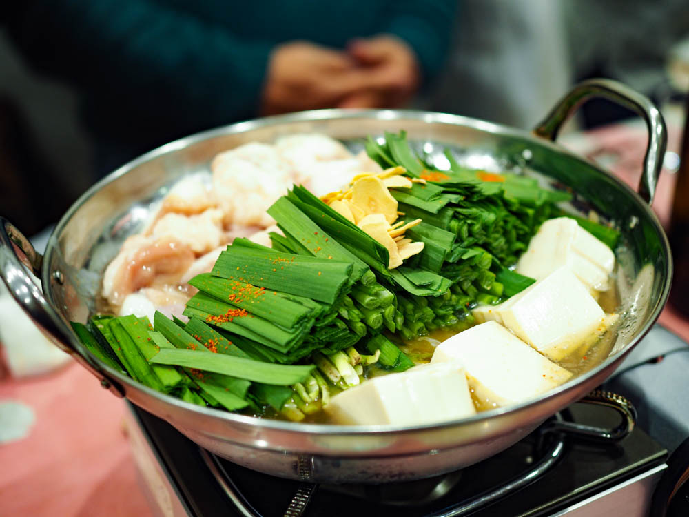 カフェdeモツ鍋忘年会 曳舟 より道カフェ ツインリーフ いつも満腹 東京食べ歩きブログ